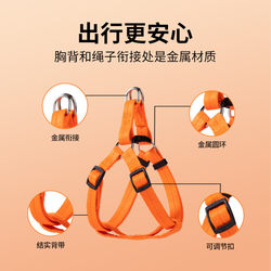 Dog Leash, Large, Medium and Small Size Dogs Leash, Dog Collar, Teddy Golden Retriever Dog Walking Rope, Pet Supplies