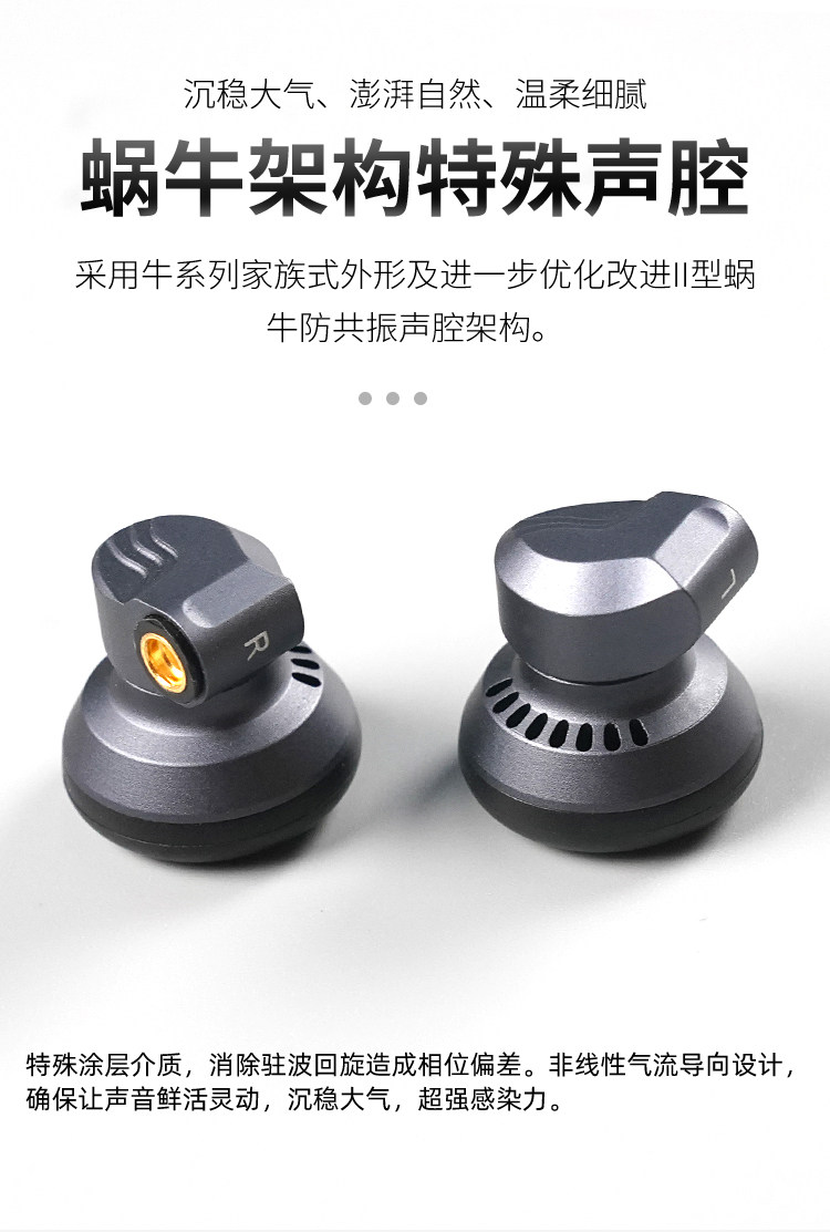 Yincrow RW3000 HiFiヘッドホン - 1.2m有線イヤホン