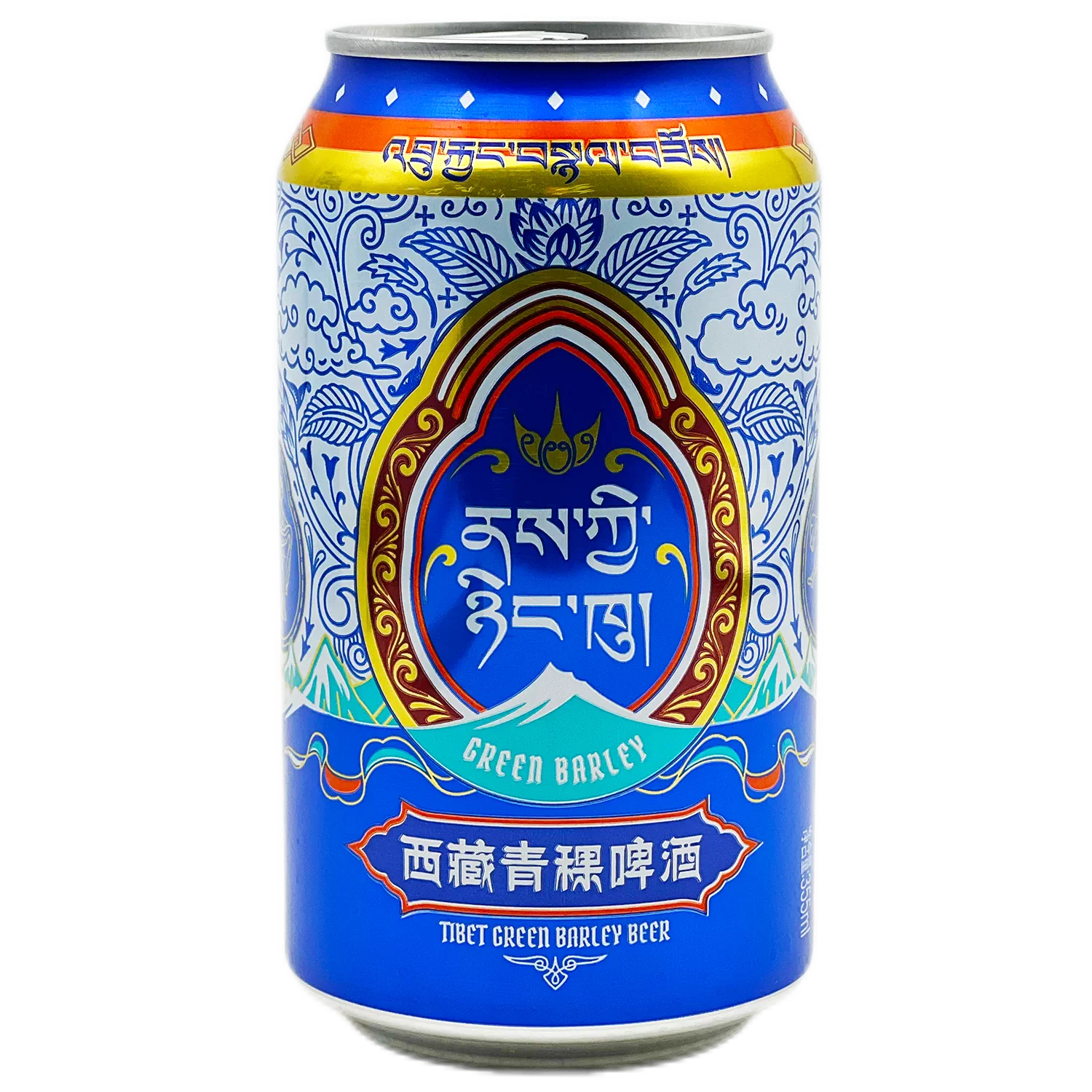西藏青稞啤酒 拉萨生产355ml*24罐整箱 精酿拉格啤酒 全麦酿造