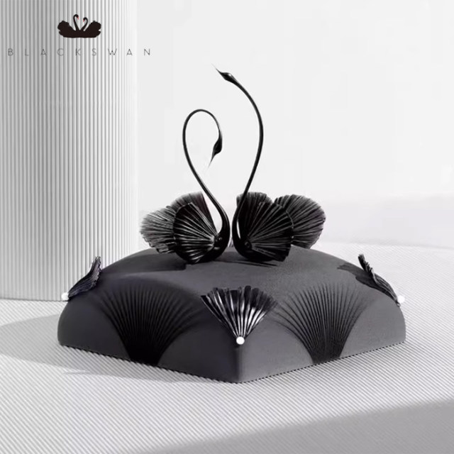 Black Swan Birthday Cake Intra-city Delivery Beijing, Shanghai, Tianjin, Chengdu, Shenyang, Harbin Chocolate