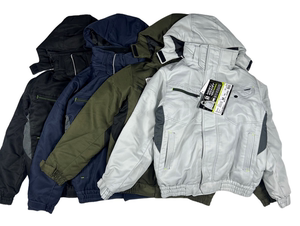 
Japanese single men autumn and winter plus cotton outdoor windproof waterproof jacket American casual retro hooded couple work clothes cotton jacket