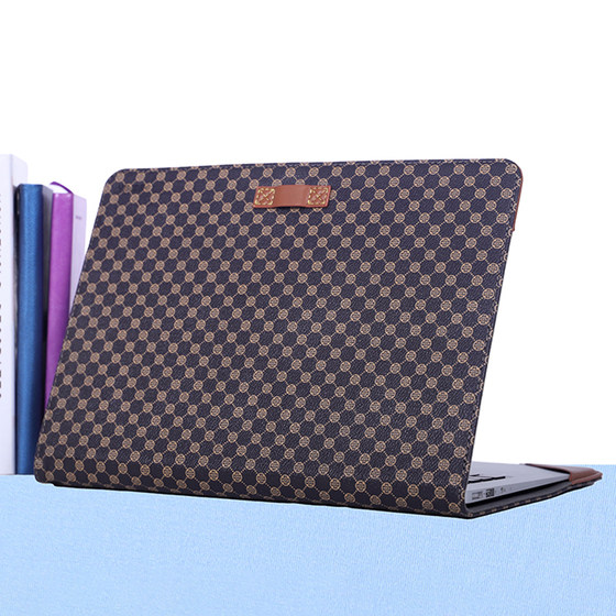 
He Meishi Applicable to Huawei matebook14 laptop protective case Honor X16 inner cover D14 leather case xpro14.2 shell simple and fashionable pattern accessories wear-resistant and dust-resistant