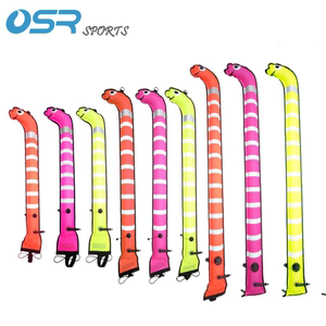 
OSR diving elephant animal shape moray eel garden eel SMB buoy 1.8m*15cm nylon TPU coated cloth