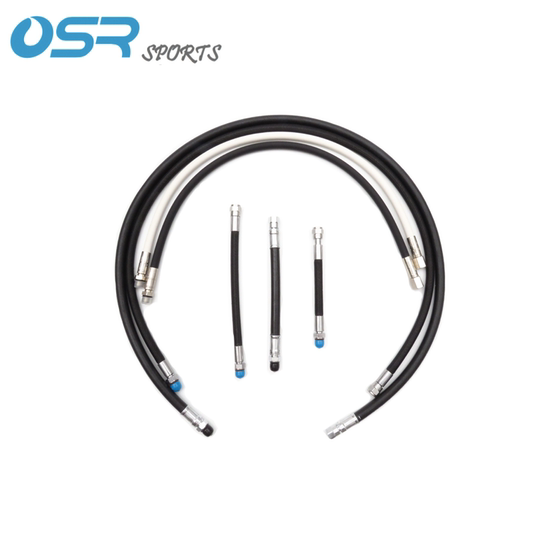 
OSR SPORTS diving side-mounted HP Hose woven rubber high-pressure tube short-throat diving back flying