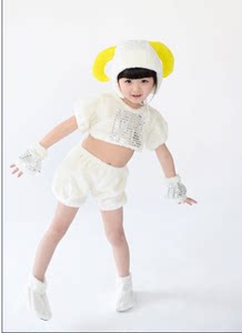 
New Year's Day Children's Small Animal Costumes Pleasant Goat Performance Costumes Lamb Performance Costumes Cartoon Animal Style Performance Costumes