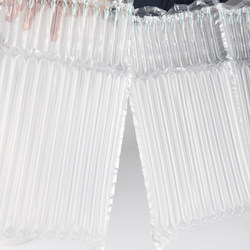 In-Stock Air Column Bag Roll Material, Inflatable Bags, Shockproof Packaging, Bubble Column, Wine and Milk Powder Packaging Bags, Air Column Inflatable Roll Material