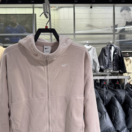
NIKE Nike 2025 autumn and winter new women's polar fleece hooded jacket outdoor jacket HV3699-667/010