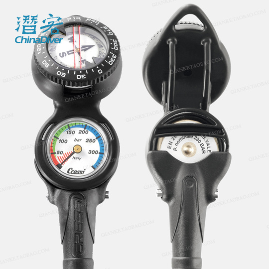 Cressi KC76 ダイビング圧力計 - コンパクトな深海ダイブ