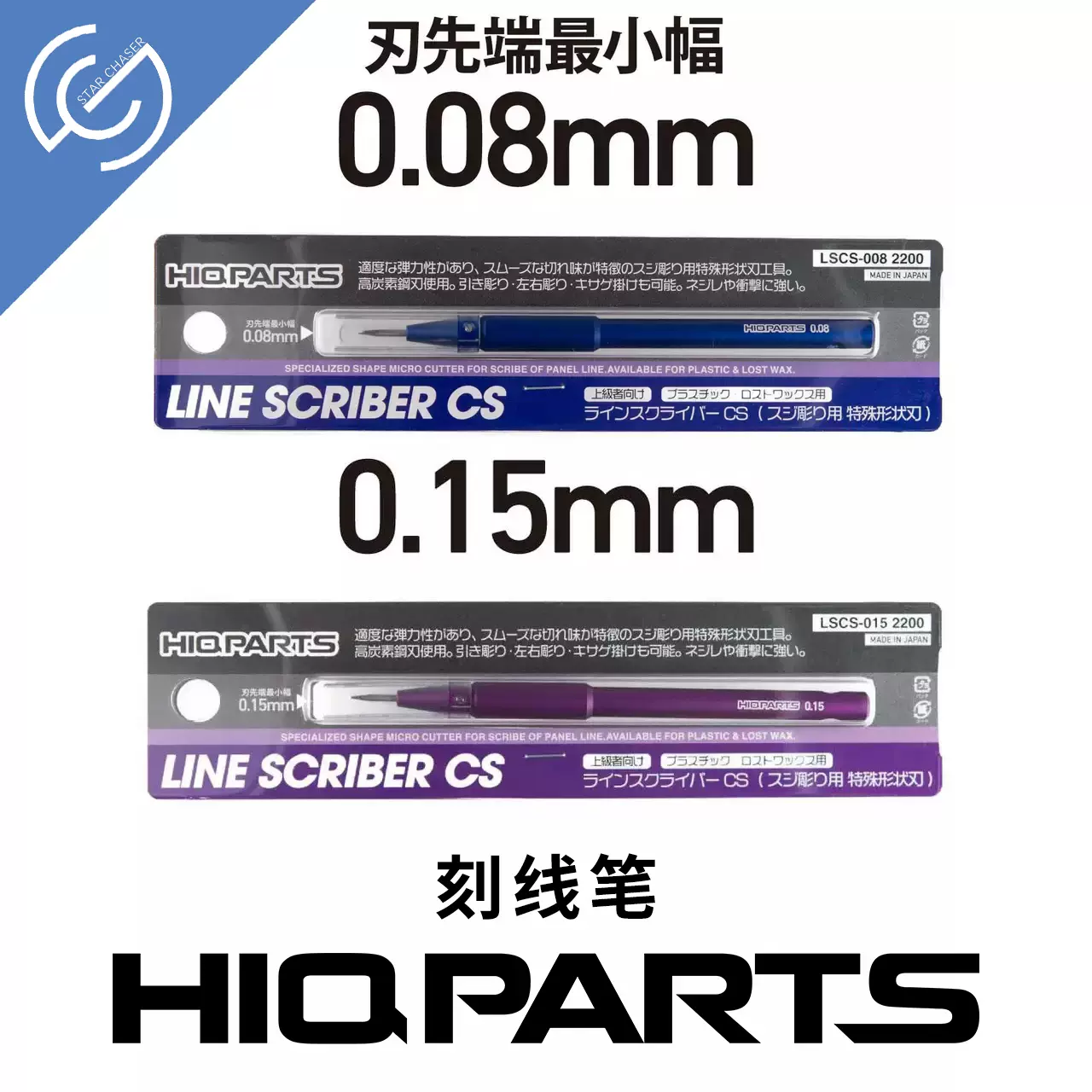 HiQ Parts - Line Scriber CS 0.08mm