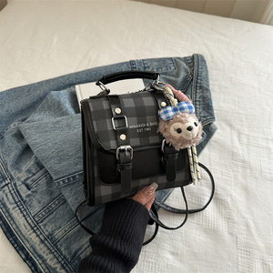 
College style small handbag 2026 new trendy style shoulder bag for going out lightweight travel backpack for women