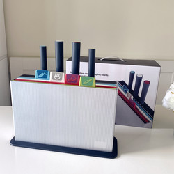 Export Single-Piece Cutting Board Set for Baby Food, Fruit Cutting Board, Antibacterial, Anti-Mold, with Integrated Storage