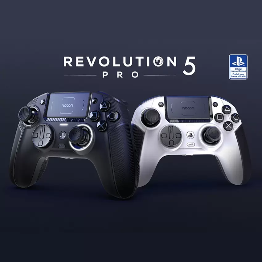 NACON Revolution 5 Pro PS5/PS4/PC 非对称无线电竞精英游戏手柄 