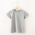 Light gray 04 gray short sleeve - fine cotton 