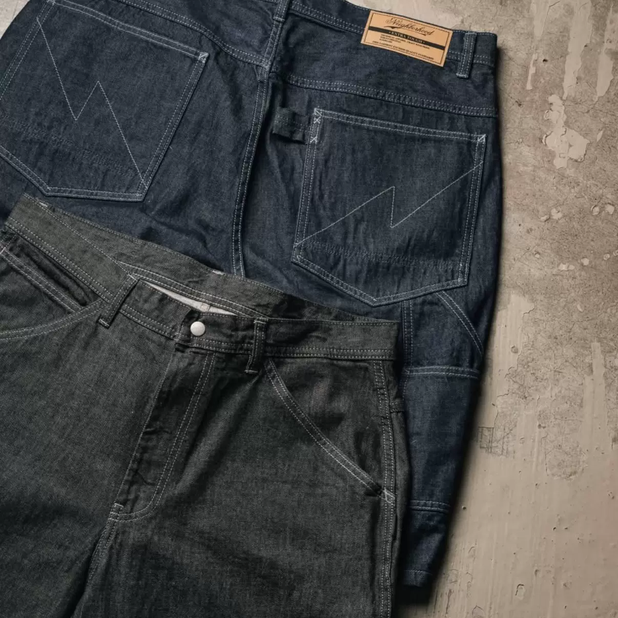 25ss NEIGHBORHOOD Denim Painter Pants M