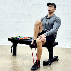 Resistance Band Squat Weight-Bearing Mini Elastic Band Strength Training Yoga Leg Resistance Fitness Auxiliary Resistance Equipment