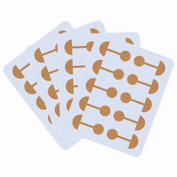 Yiaiyan Genuine Nose Correction Patch, Small Dumbbell Nose Patch, Elastic Nose Correction Patch for Narrow Nose, Wide Nose, Large Nostrils