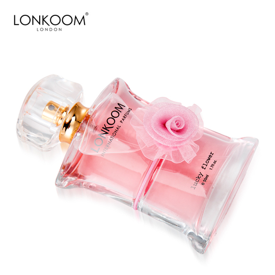 Lonkoom Lucky Flower Perfume - 女性用 EDP - 長持ちするフローラル