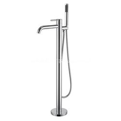 Standing bathtub faucet, all-copper floor-standing bathtub massage tank, floor-standing bathtub side concealed hot and cold faucet 5259 real shot