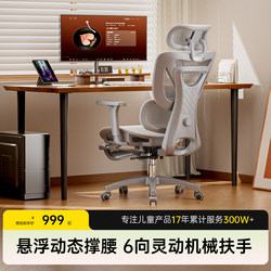 Totguard Ergonomic Chair Computer Chair Home Office Chair Gaming Chair Long Sitting Lumbar Support Backrest Chair E1
