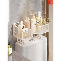 Bathroom Shelf Above the Toilet for Organizing and Storing Paper Towels, Bathroom Toilet Sink Shower Gel Organizer Rack