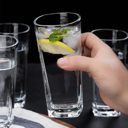 Green Apple Glass Water Cup, Juice Cup, Heat-Resistant Tea Cup, Household Milk Cup, Transparent Beer Cup Set Without Lid, Living Room