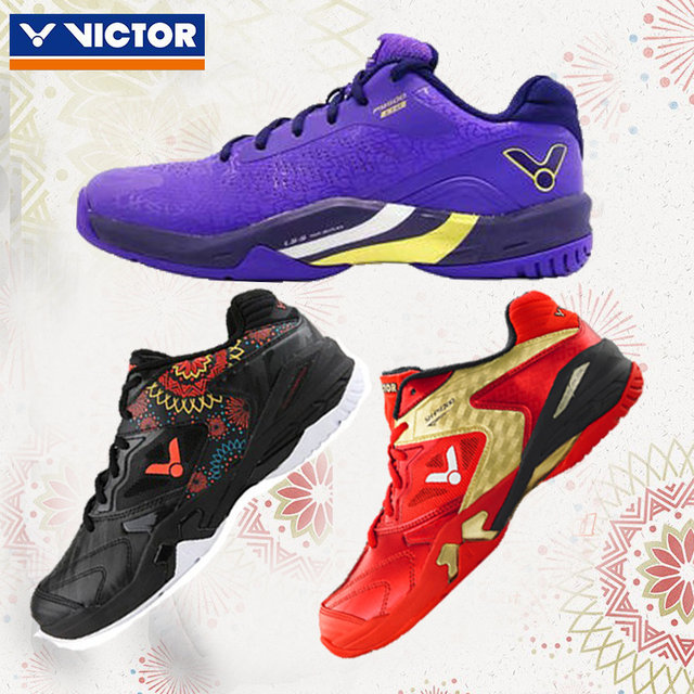 Genuine VICTOR Victory Badminton Shoes Professional Sports Stable P9500 Peng/P9200DX/FL
