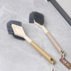 
Bathroom cleaning brush with long handle ceramic tile countertop brush with bathroom floor brush with bathtub pool groove blind spot gap brush
