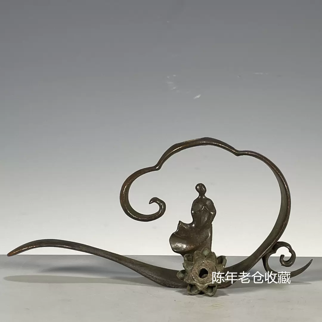 香炉　大明宣德年製 銅香炉 中国古玩 大明宣德年制铜器莲花香炉熏香炉古玩杂项古董旧货收藏品老物件