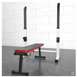 Unisex Split Squat Rack Bench Press Rack Barbell Rack Weightlifting Rack Squat Bench Press Rack Home Fitness Equipment