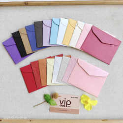 Small Envelope Card Holder 8*10cm Pearlescent Paper Cardstock Vip Membership Card Gift Card Shopping Card Exquisite Envelope 20 Pieces