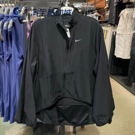 
Nike/Nike Sports Women's Casual Zipper Simple Sweat-absorbing Running Breathable Jacket FB4695-010