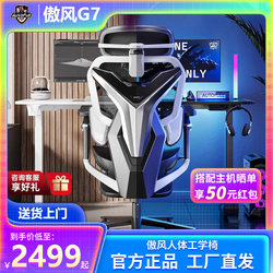 Aofeng G7 Gaming Chair Ergonomic Chair for Boys and Girls Studying at Home, Waist-Protecting Computer Chair, Comfortable for Long Sitting, Gaming Chair