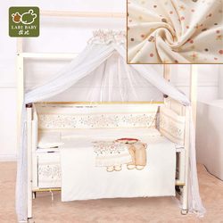 Rabi genuine infant bedding set, baby quilt sheet, pillow, bedside bedding set, 20% off