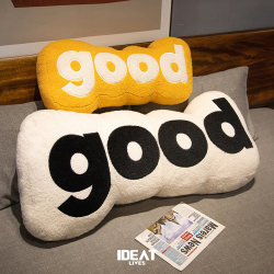 ins Creative Long Pillow for Sofa, Living Room Cushion, Bedroom Bed Backrest Pillow, Bay Window Decorative Ornament with Insert