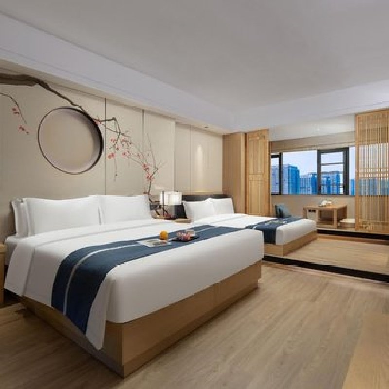 D1天1晚长沙璞境酒店自由行+杜甫江阁门票单人酒景套餐