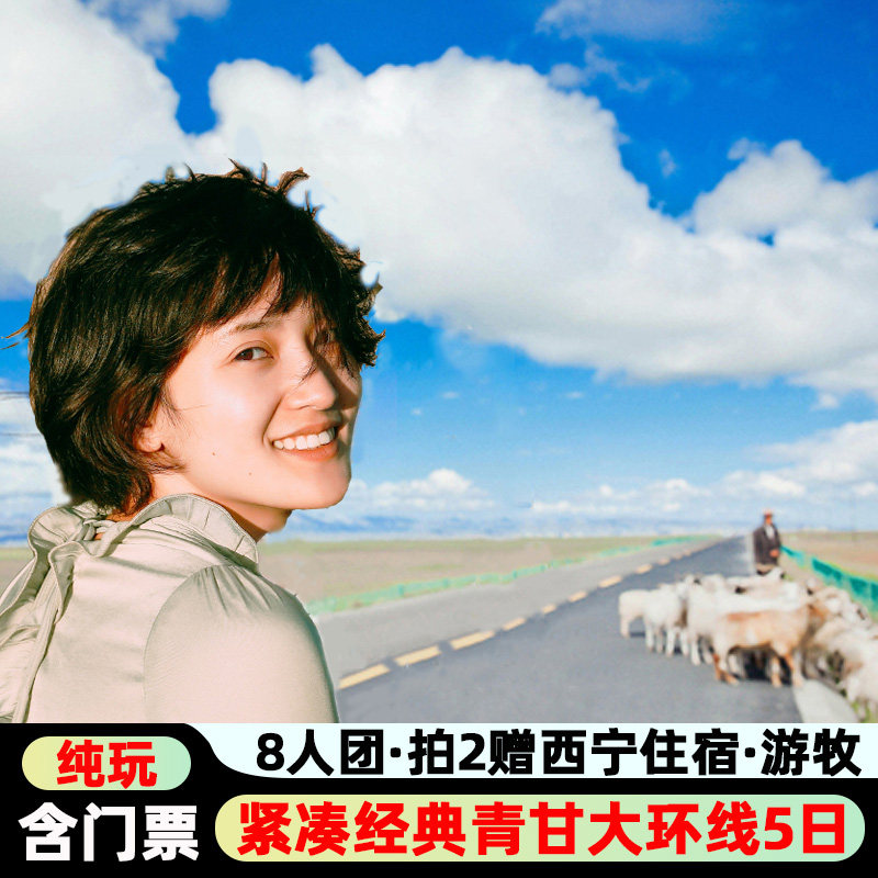 【含门票】纯玩西北青甘大环线5天4晚青海跟团旅游敦煌茶卡盐湖 - 定制游预订