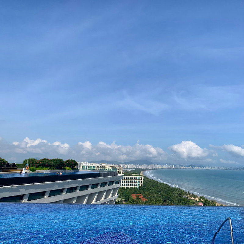 春节可约三亚康年酒店3天2晚楼顶无边泳池海景套餐海鲜自助晚餐海岛旅拍全海景套房度假