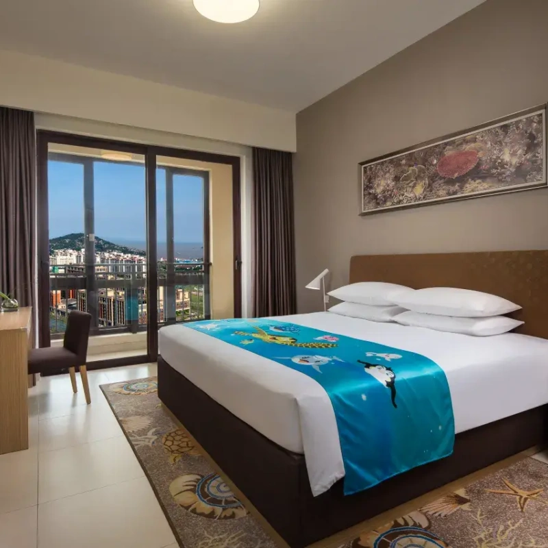 珠海长隆迎海酒店公寓 高级房2天1晚+双早+双人无限畅玩海洋王国