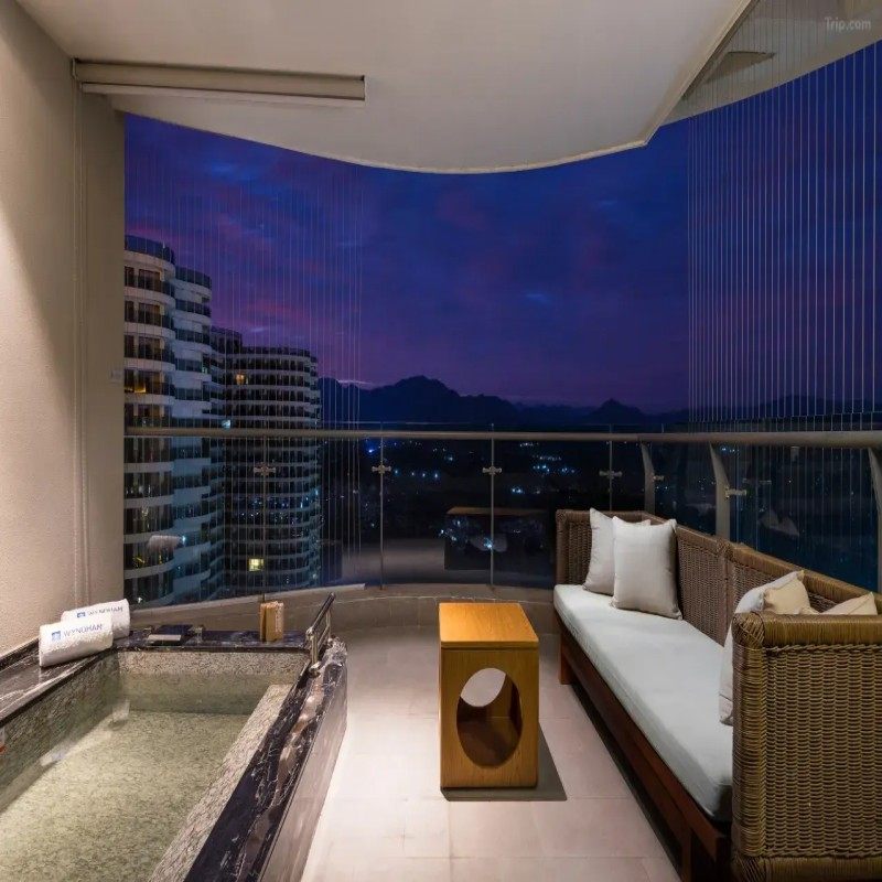 惠州龙门南昆山温德姆温泉酒店2天1晚+双人早餐+双人无限次室内外温泉+客房私汤温泉