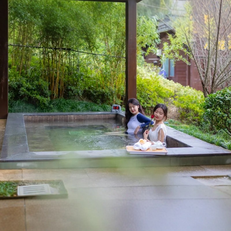 【温泉酒店含双早】5天4晚浙江宁波东钱湖山水君澜度假酒店 | 含汤泉门票买1送1