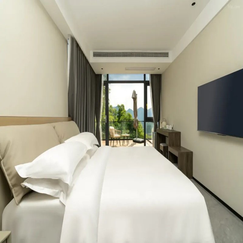 安吉离城度假村1-2晚+早餐+围炉煮茶+垂diao+露天电影+观景露台等