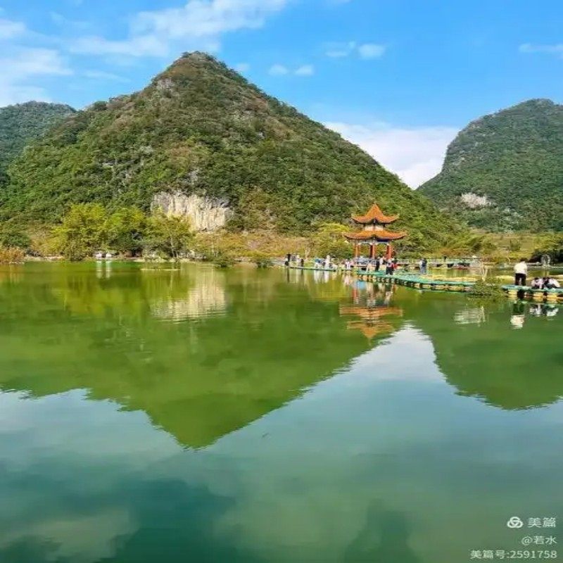 元旦春节假期可定 广西自由行1-5日 桂林秀峰希尔顿欢朋 2晚3日 可选其他酒店