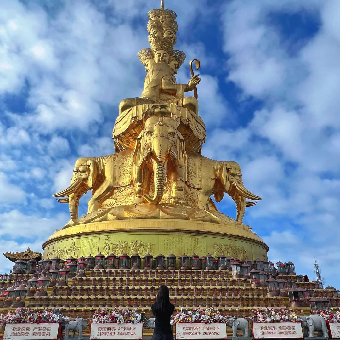 成都峨眉山旅游五日游乐山三星堆熊猫基地都江堰青城山5日4晚跟团 - 定制游预订