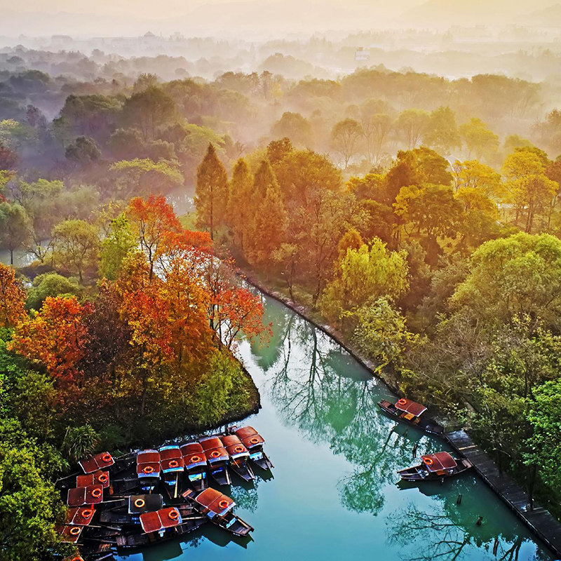 【乐享】杭州西湖风景区湖滨商圈品牌高端酒店2天1夜+灵隐寺+西溪湿地 - 定制游预订