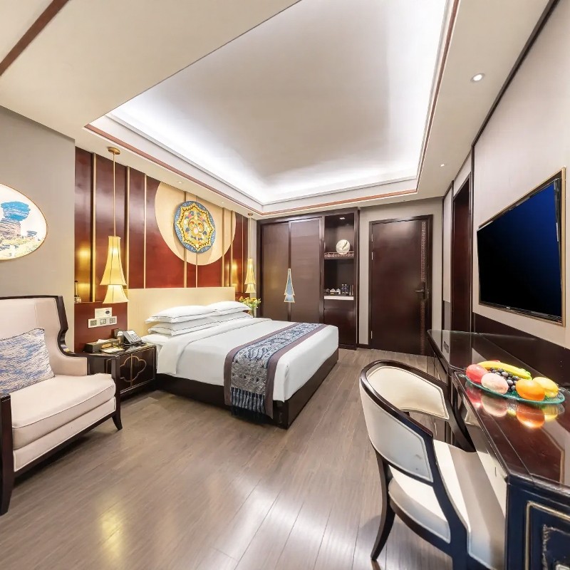 【畅享】贵州游!铜仁梵净山栖溪度假酒店全景豪华地暖商务套房2天1晚+梵净山景区