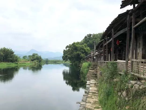 东埠古街古码头图片