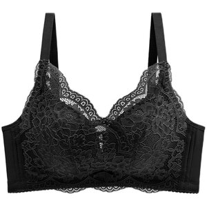 Underwear female small breasts gathering and integer steel rims, parallel milk, anti -down drooping thick flat chest special bras set