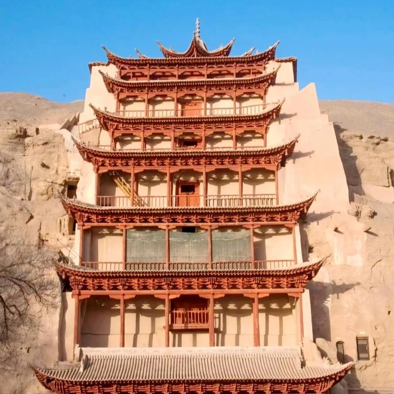 敦煌莫高窟+鸣沙山月牙泉1日 市区酒店/敦煌站接送 - 定制游预订