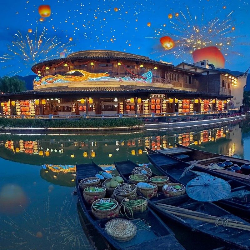 福州贵安君豪大饭店住宿2天1晚+贵安欢乐世界成人门票+早餐 - 定制游预订