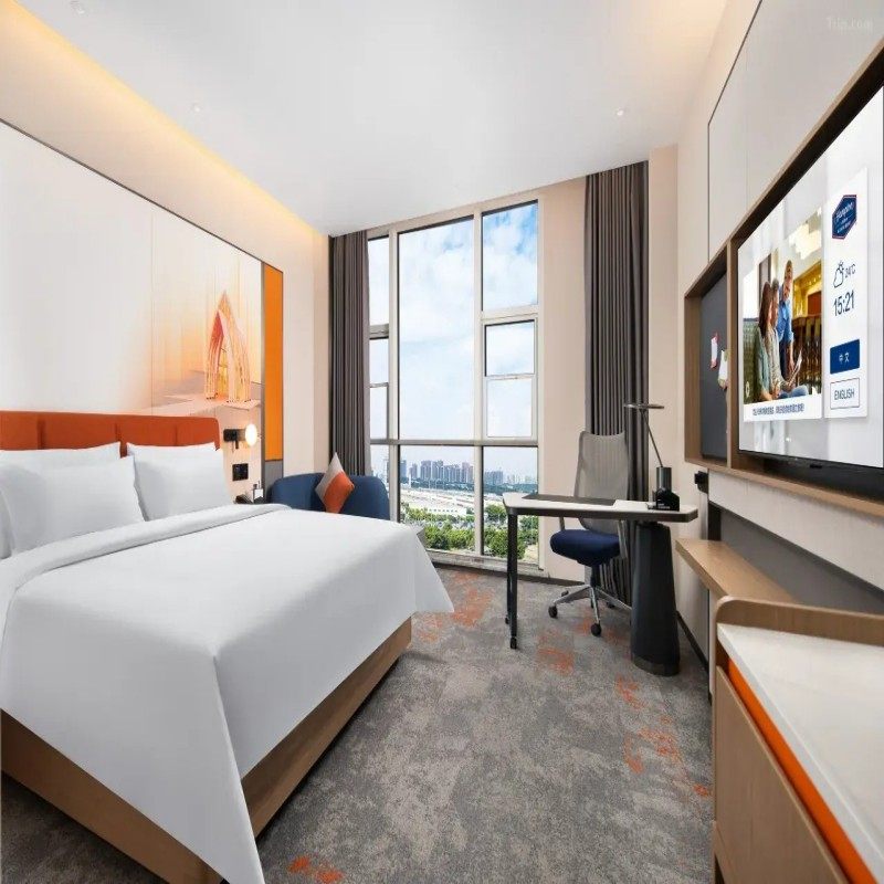 元旦春节可定 河北唐山自由行1-5日 曹妃甸希尔顿欢朋酒店 唐山富力洲际酒店 3天2晚